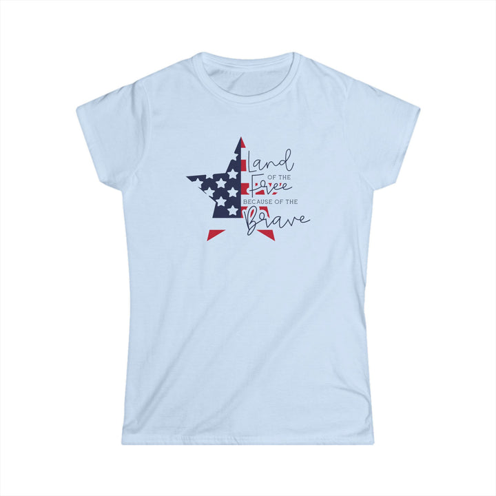 Land of The Free - Women's Softstyle Tee