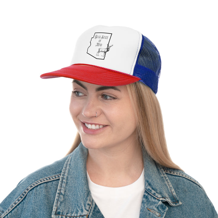 Buck State Of Mind - Foam Trucker Caps