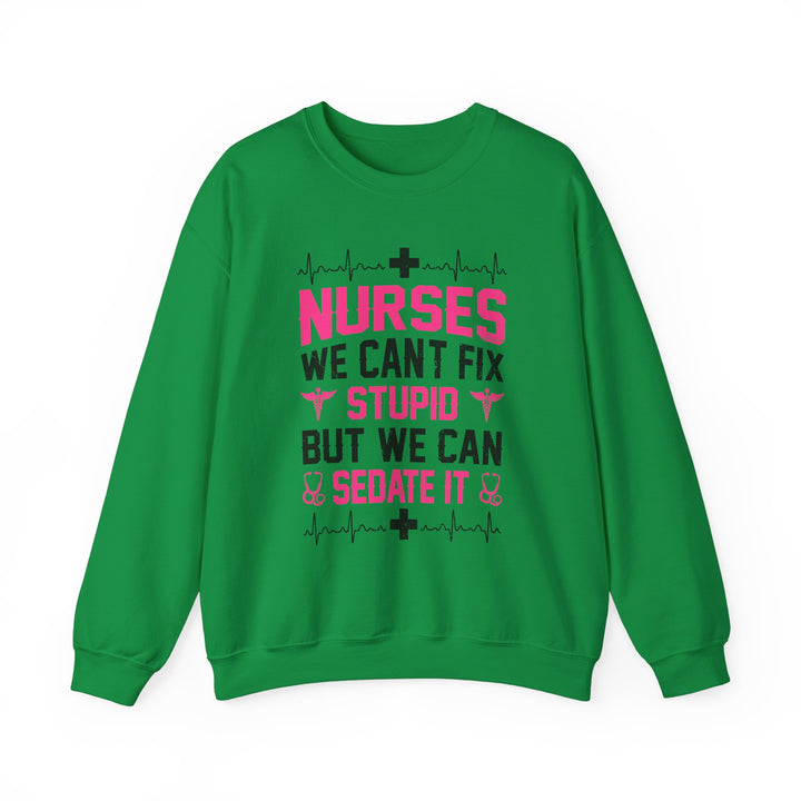 Can't Fix Stupid - Unisex Heavy Blend™ Crewneck Sweatshirt