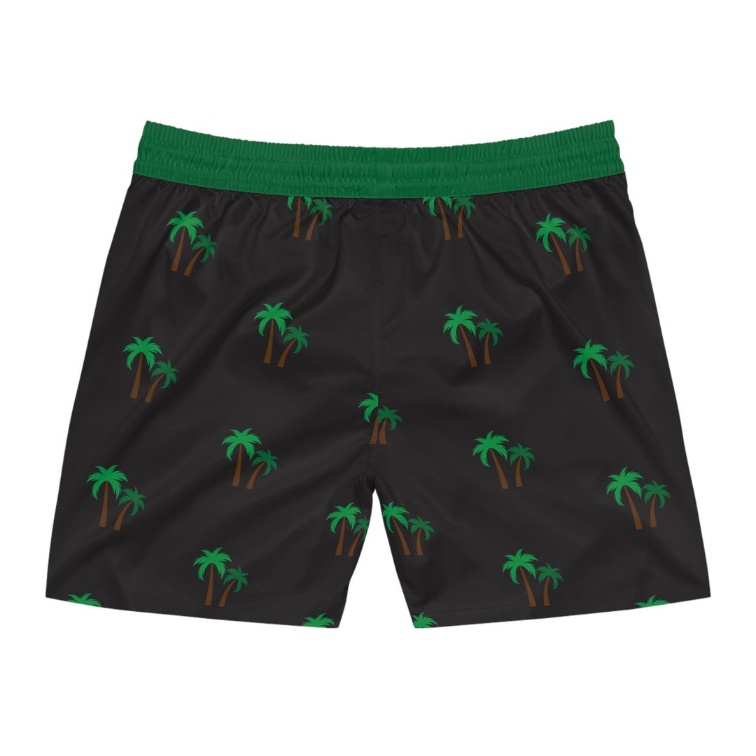 Palm Tree - Men's Mid-Length Swim Shorts (AOP)