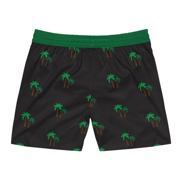 Palm Tree - Men's Mid-Length Swim Shorts (AOP)