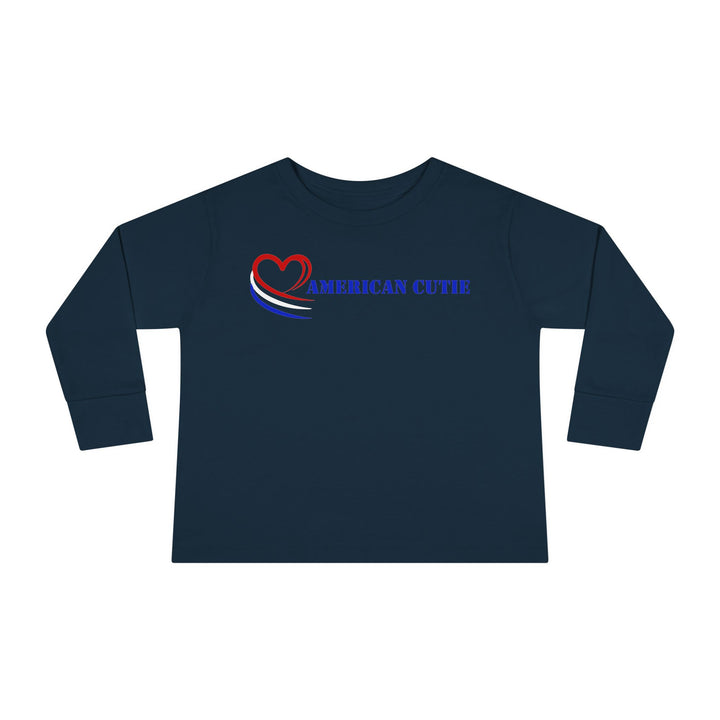 American Cutie - Toddler Long Sleeve Tee