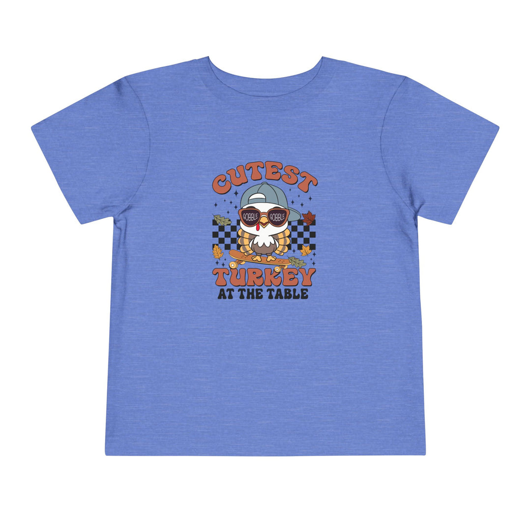 Cutest Turkey Boys - Toddler Short Sleeve Tee