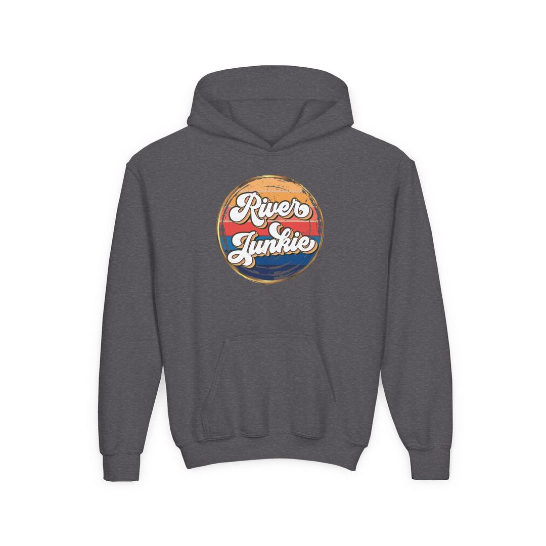 River Junkie - Youth Heavy Blend Hooded Sweatshirt