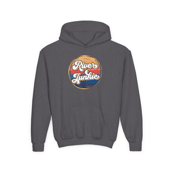 River Junkie - Youth Heavy Blend Hooded Sweatshirt