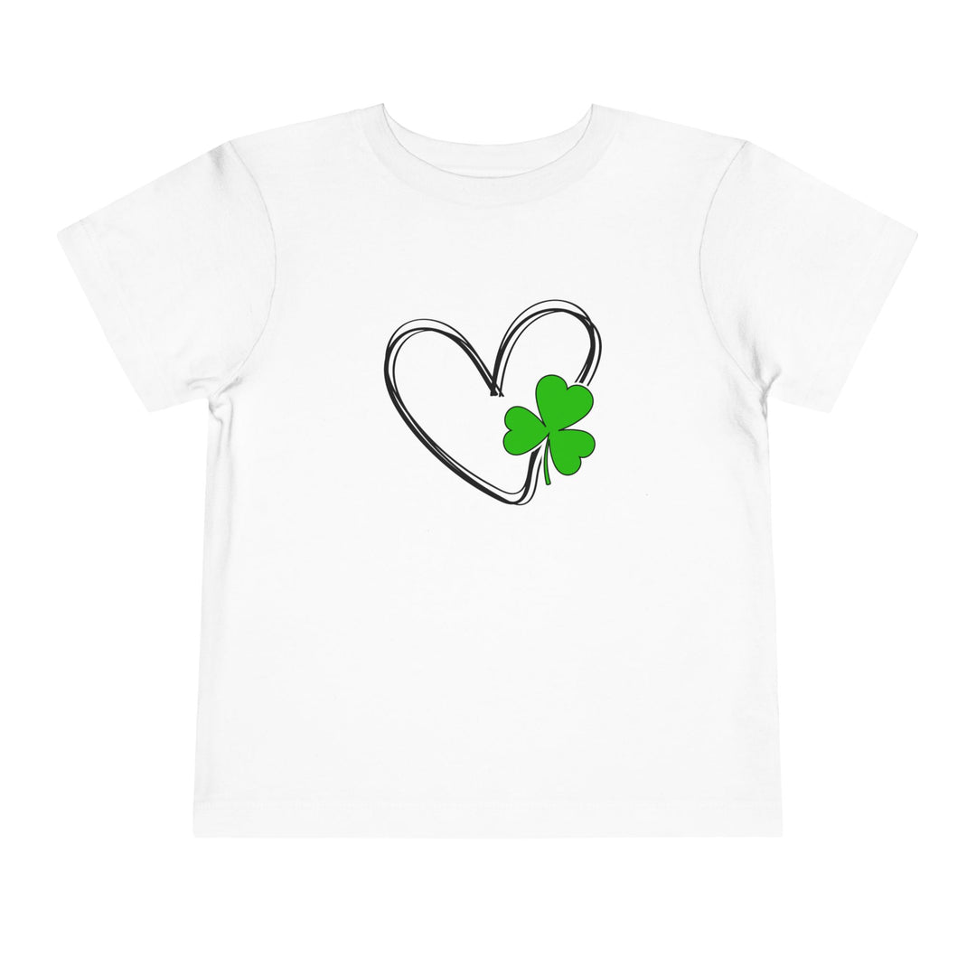 Heart & Clover - Toddler Short Sleeve Tee