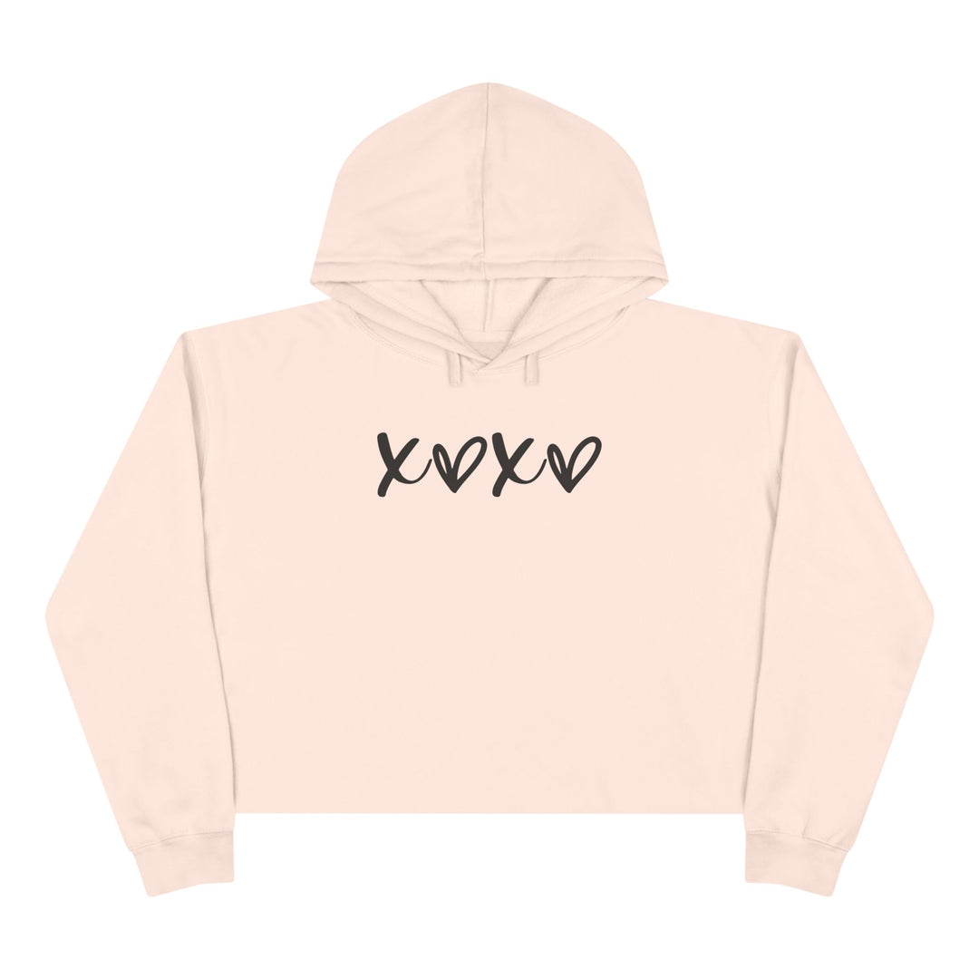 XOXO - Crop Hoodie