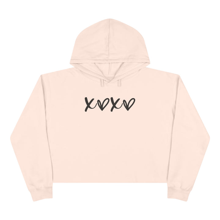 XOXO - Crop Hoodie