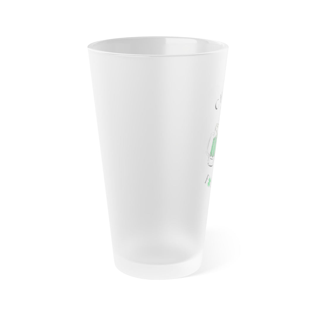 Cheers F*ckers - Frosted Pint Glass, 16oz