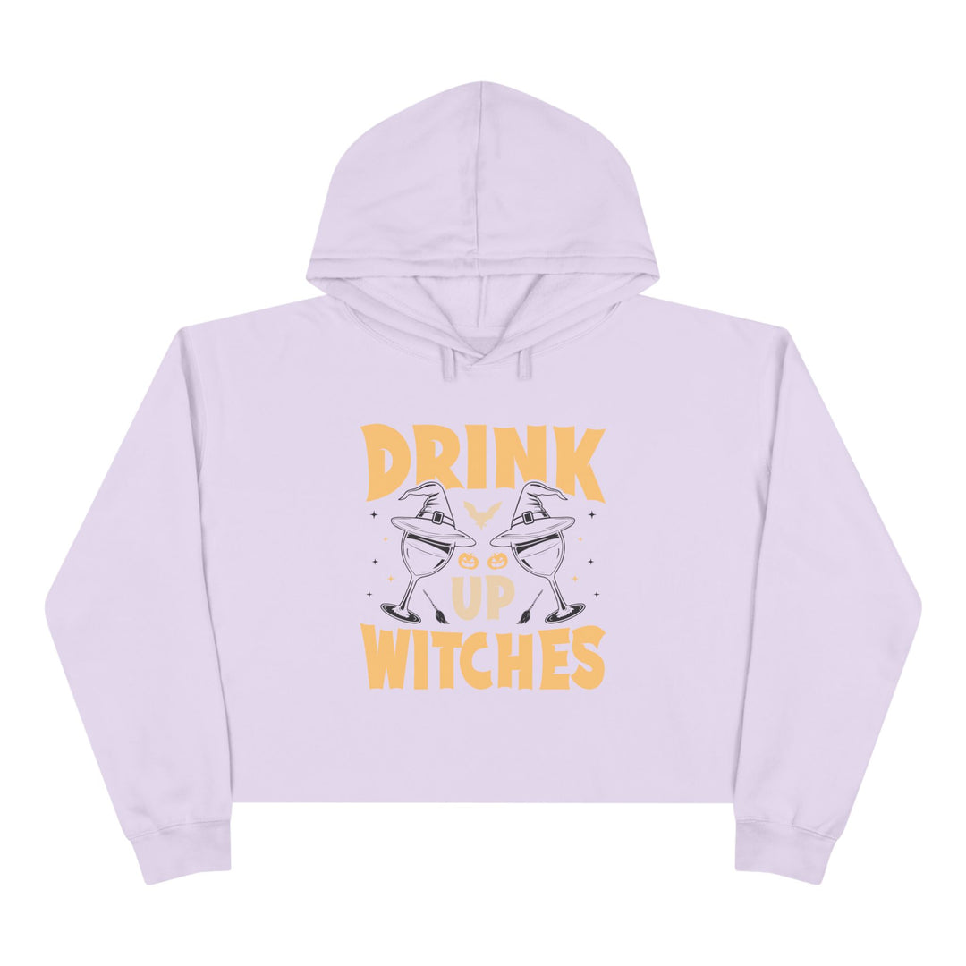 Drink Up Witches - Crop Hoodie