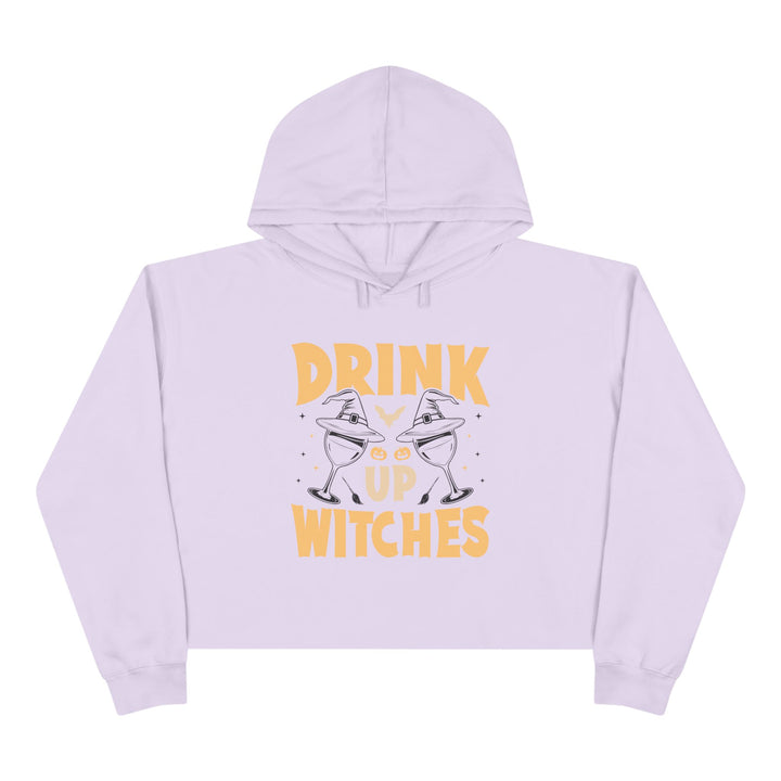 Drink Up Witches - Crop Hoodie