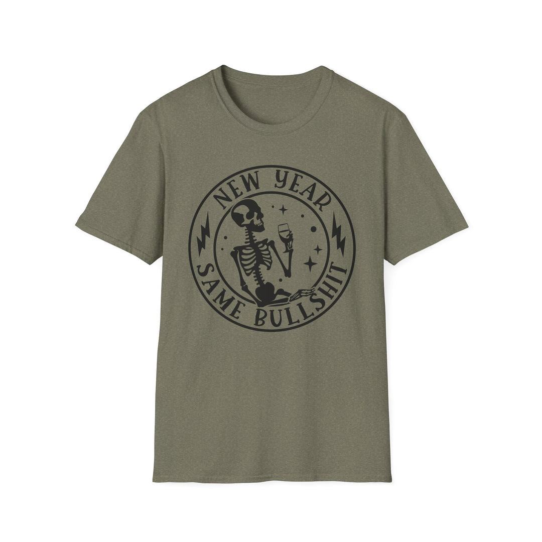 New Year Same Bullsh*t - Unisex Softstyle T-Shirt