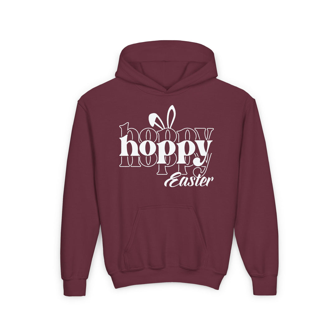 Hoppy Easter - Youth Heavy Blend Hooded Sweatshirt