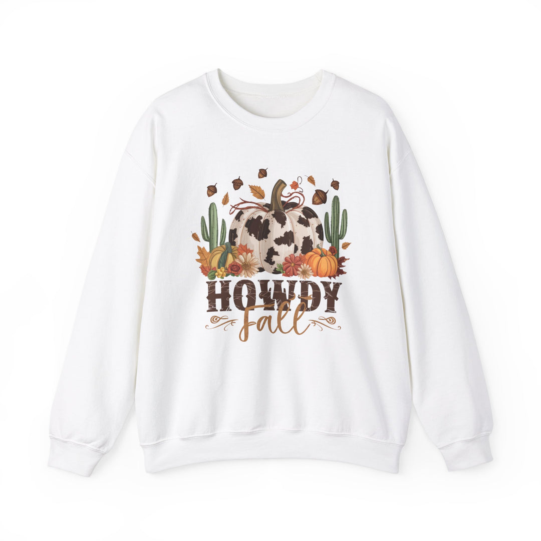 Howdy Fall - Unisex Heavy Blend™ Crewneck Sweatshirt