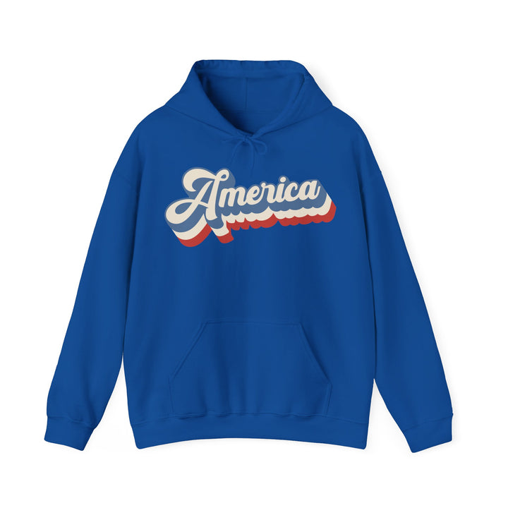 Retro America - Unisex Heavy Blend™ Hooded Sweatshirt