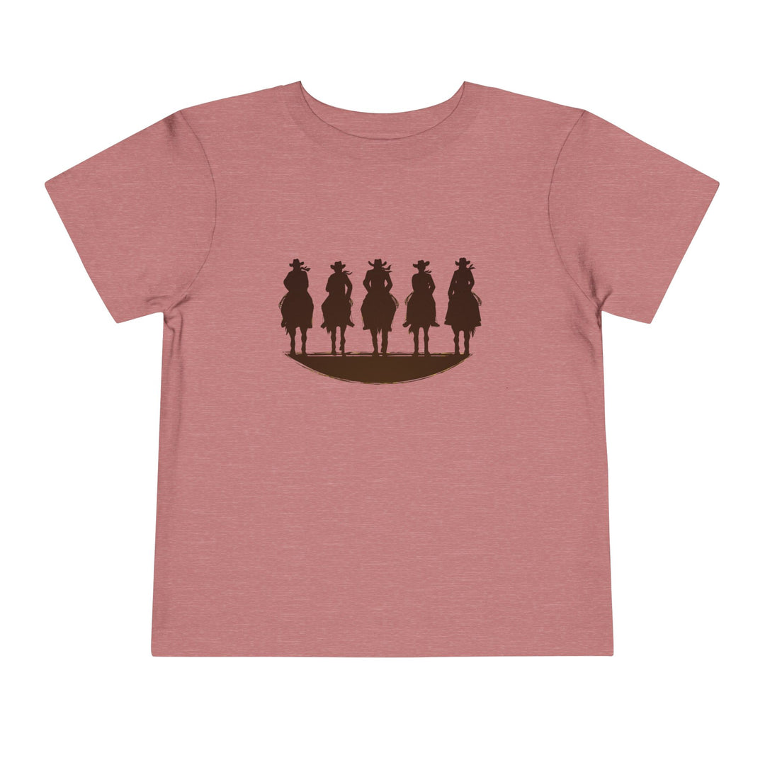 Cowboy Silhouette - Toddler Short Sleeve Tee