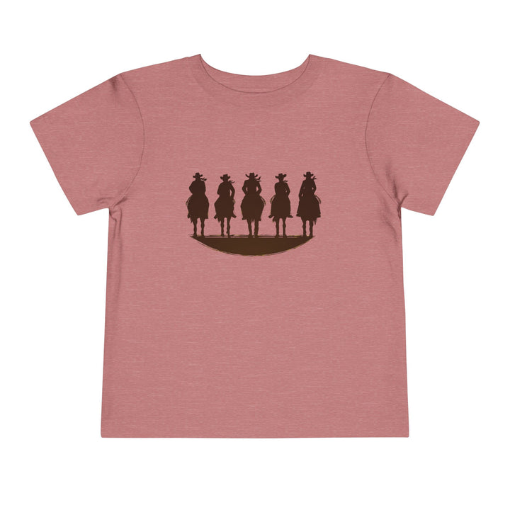 Cowboy Silhouette - Toddler Short Sleeve Tee