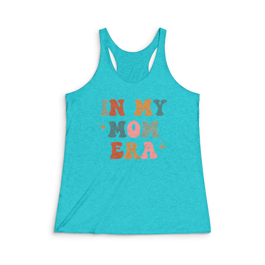 In My Mom Era - Women's Tri-Blend Racerback Tank