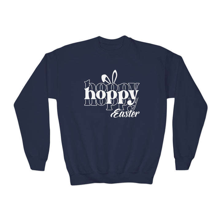 Hoppy Easter - Youth Crewneck Sweatshirt