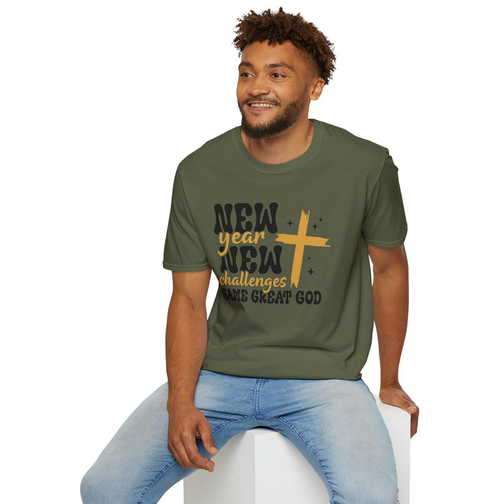 New Year Same Great God - Unisex Softstyle T-Shirt