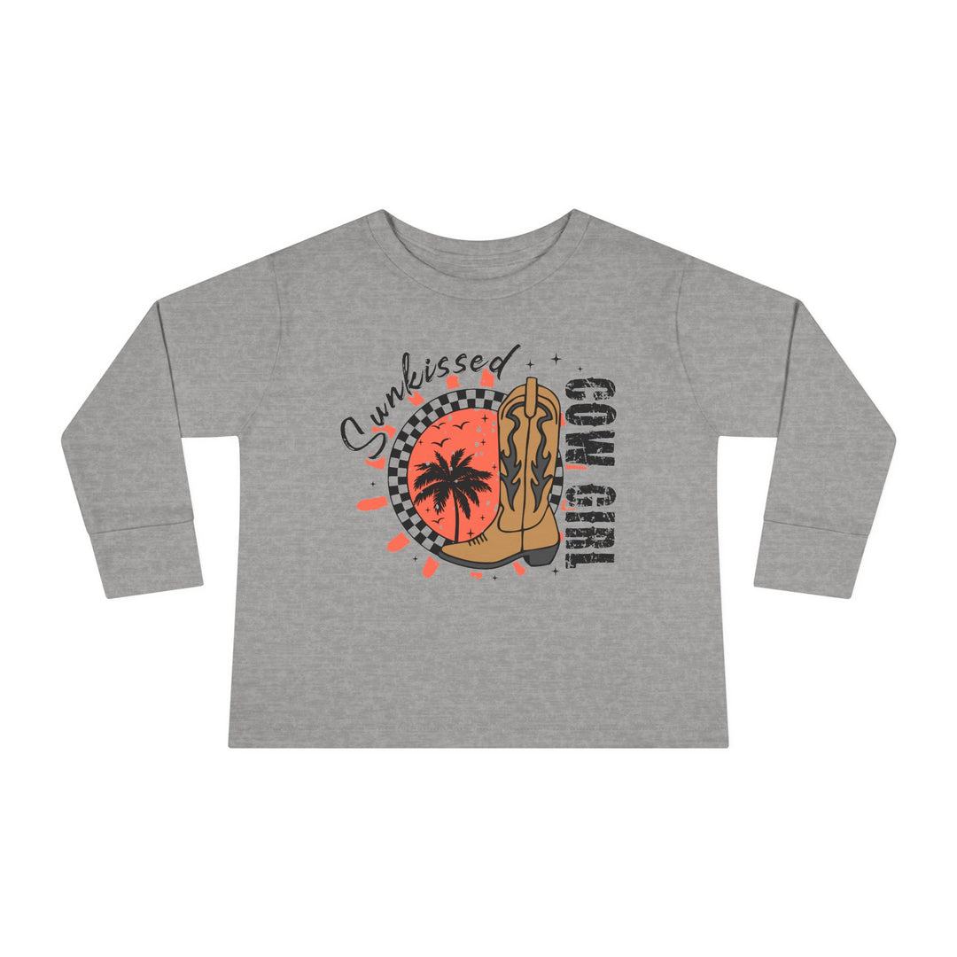 Sunkissed Cowgirl - Toddler Long Sleeve Tee