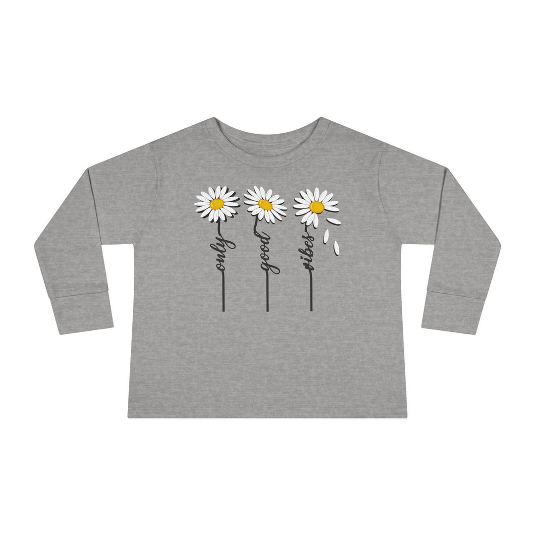 Only Good Vibes - Toddler Long Sleeve Tee