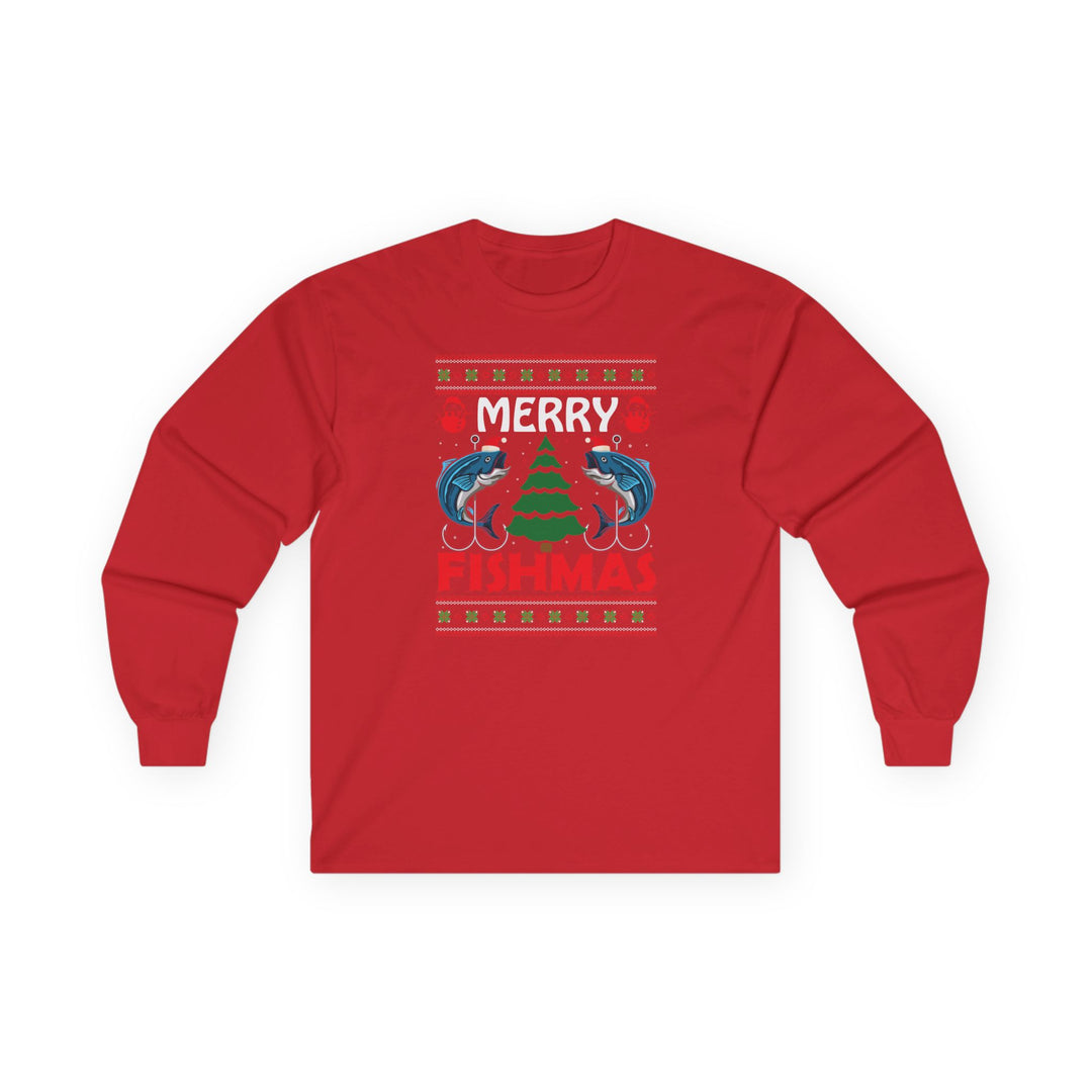 Merry Fishmas - Unisex Ultra Cotton Long Sleeve Tee
