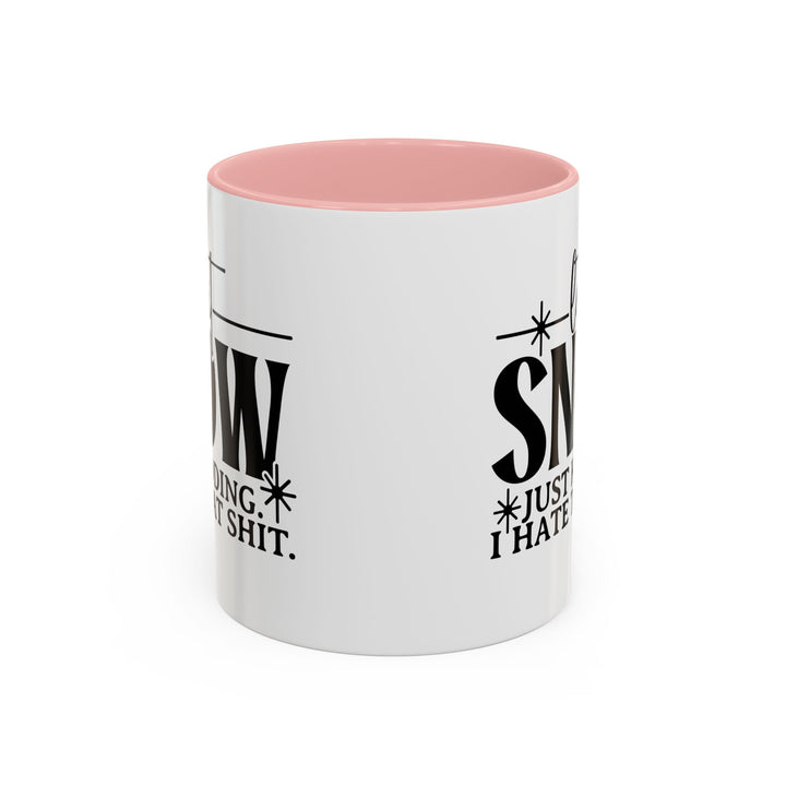 Let It Snow - Accent Coffee Mug (11, 15oz)