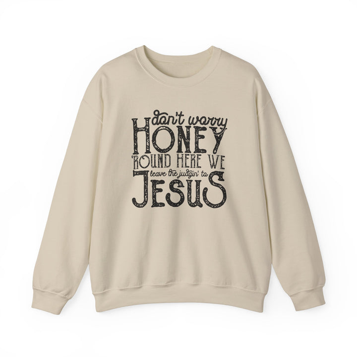 Judgin To Jesus - Unisex Heavy Blend™ Crewneck Sweatshirt
