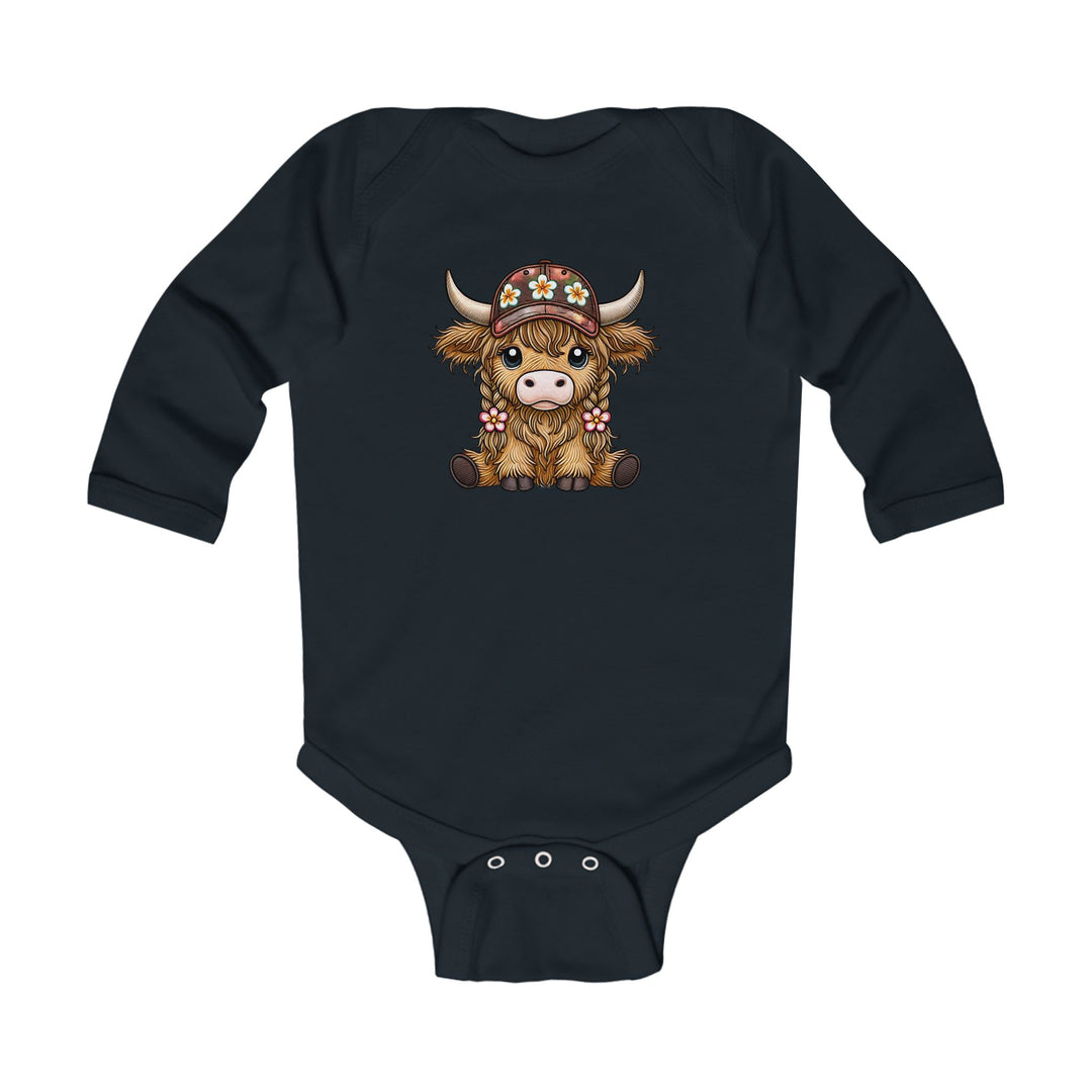 Summer Cow - Infant Long Sleeve Bodysuit