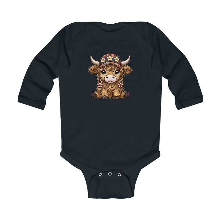 Summer Cow - Infant Long Sleeve Bodysuit