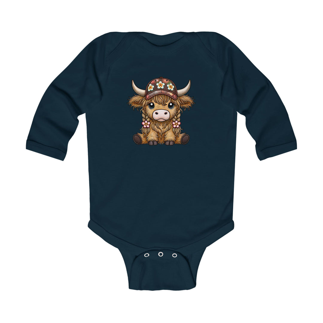 Summer Cow - Infant Long Sleeve Bodysuit