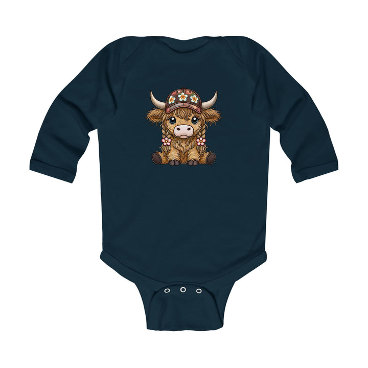 Summer Cow - Infant Long Sleeve Bodysuit