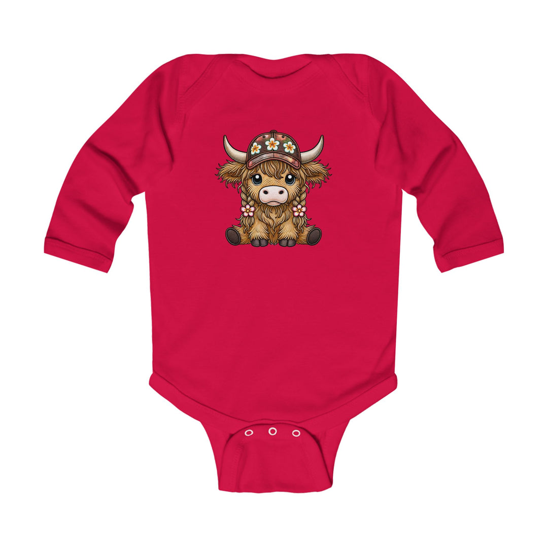 Summer Cow - Infant Long Sleeve Bodysuit