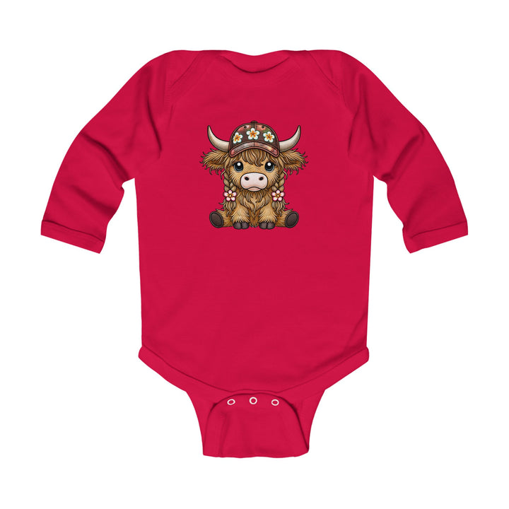 Summer Cow - Infant Long Sleeve Bodysuit