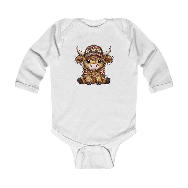 Summer Cow - Infant Long Sleeve Bodysuit
