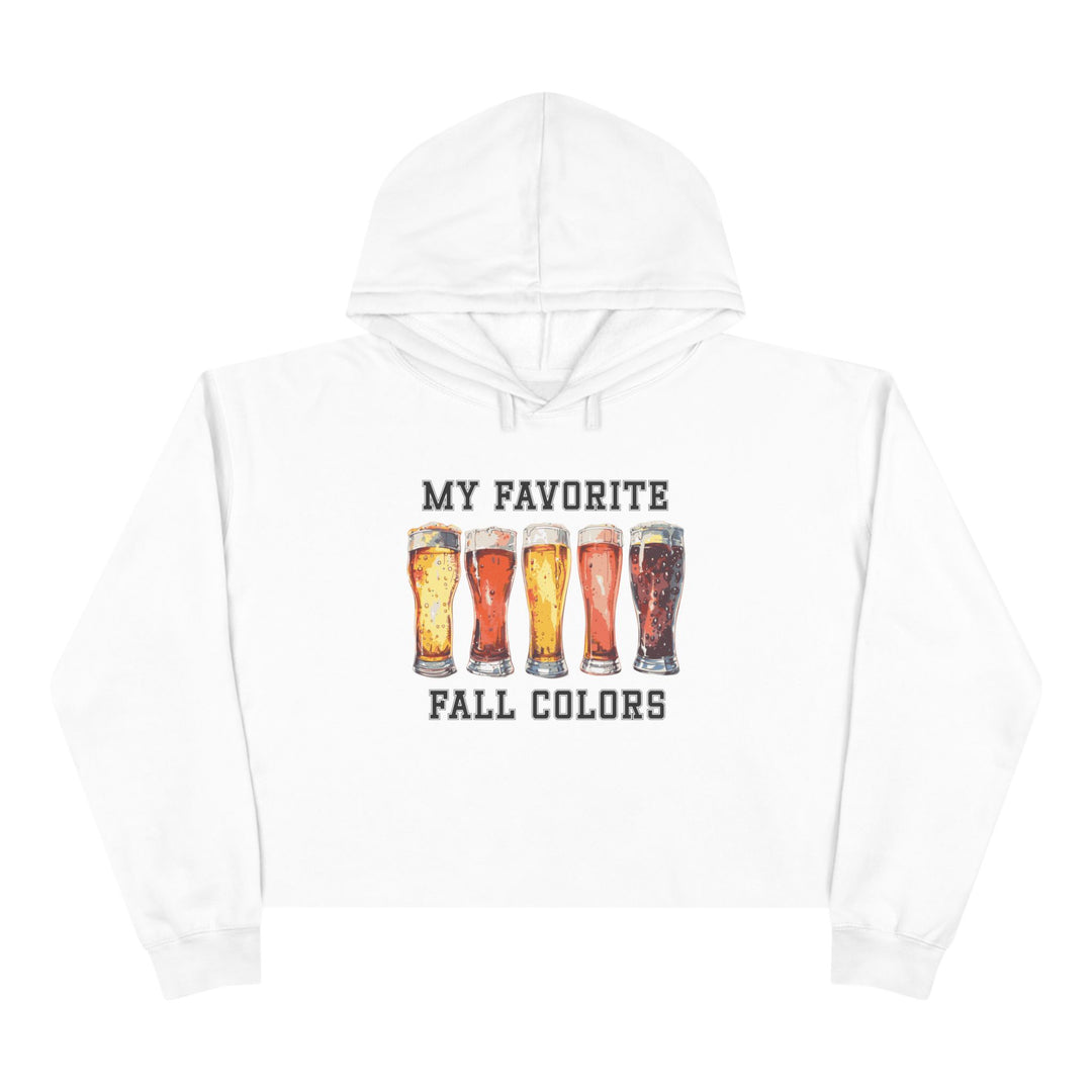 Favorite Fall Colors - Crop Hoodie