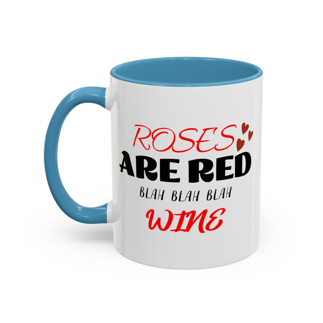 Blah Blah Blah Wine - Accent Coffee Mug (11, 15oz)