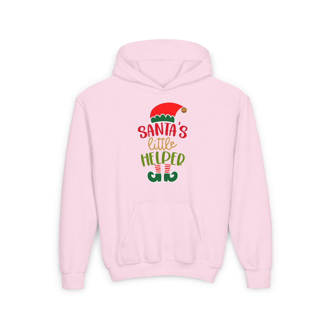 Santa's Little Helper - Youth Heavy Blend Hooded Sweatshirt