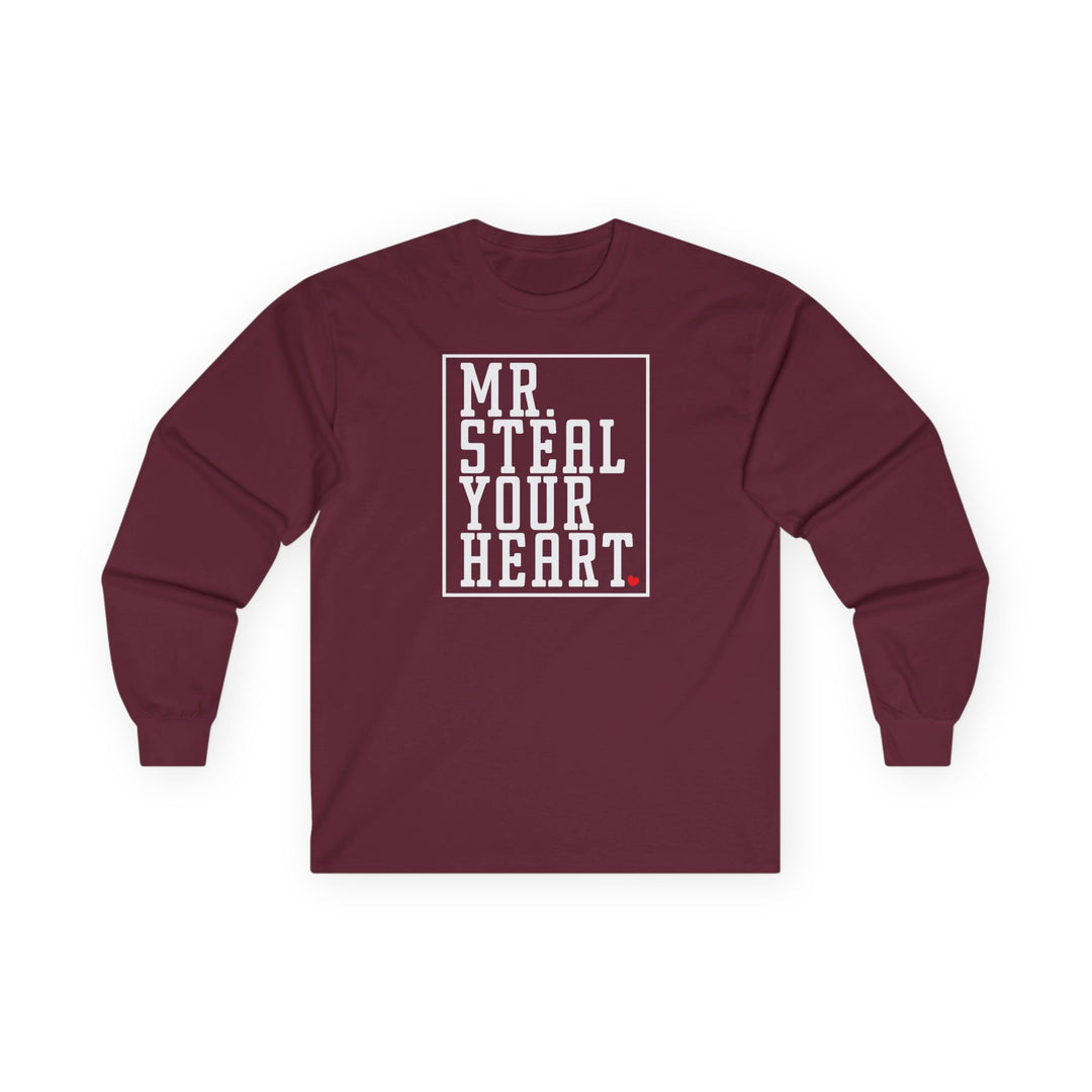 Mr. Steal Your Heart - Unisex Ultra Cotton Long Sleeve Tee