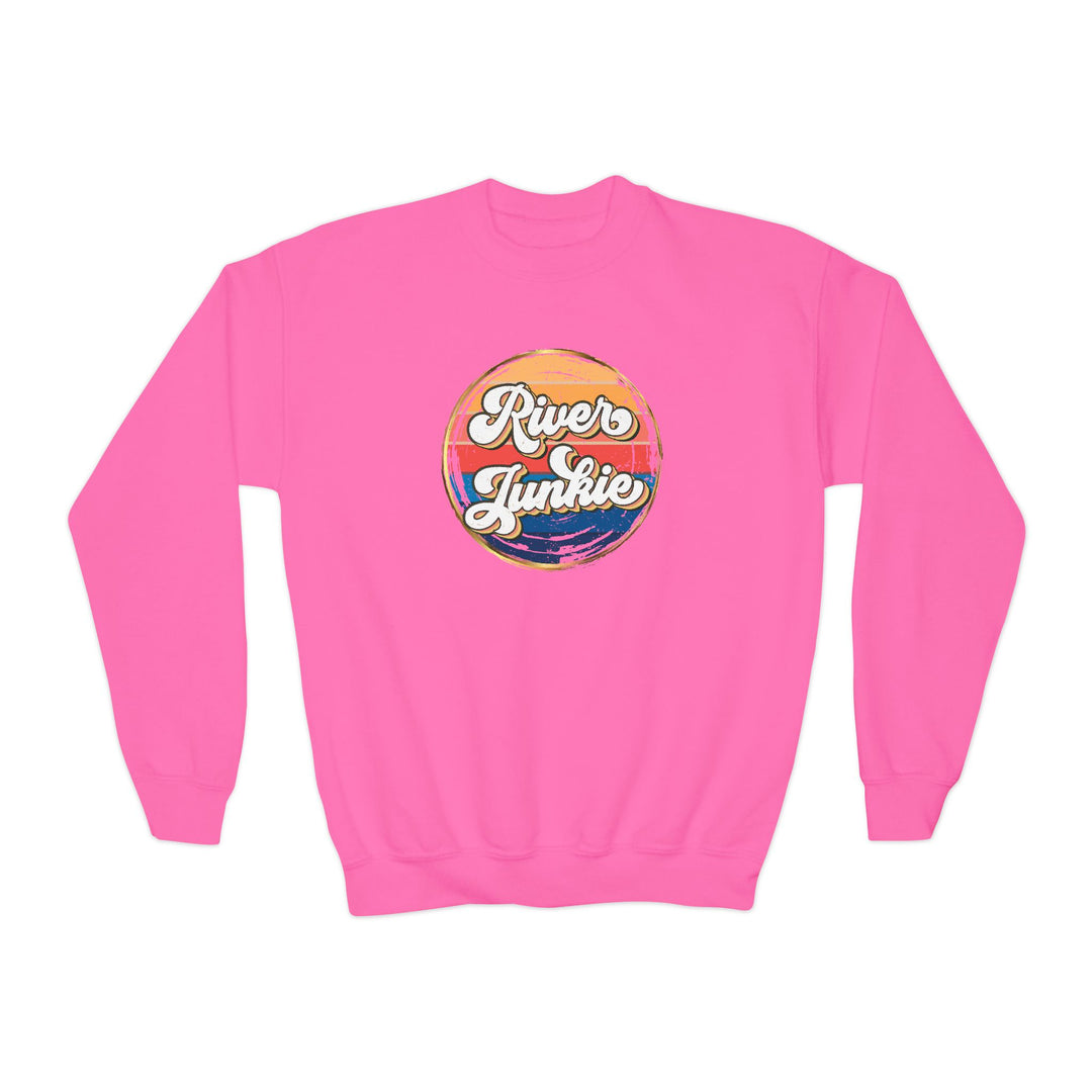River Junkie - Youth Crewneck Sweatshirt