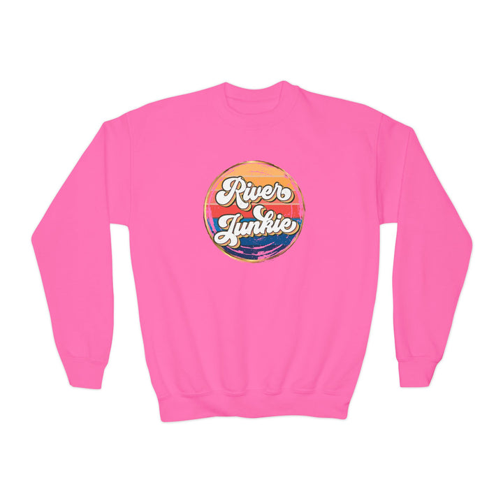 River Junkie - Youth Crewneck Sweatshirt