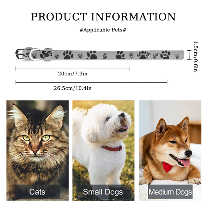 Paw Print - Pet Collar