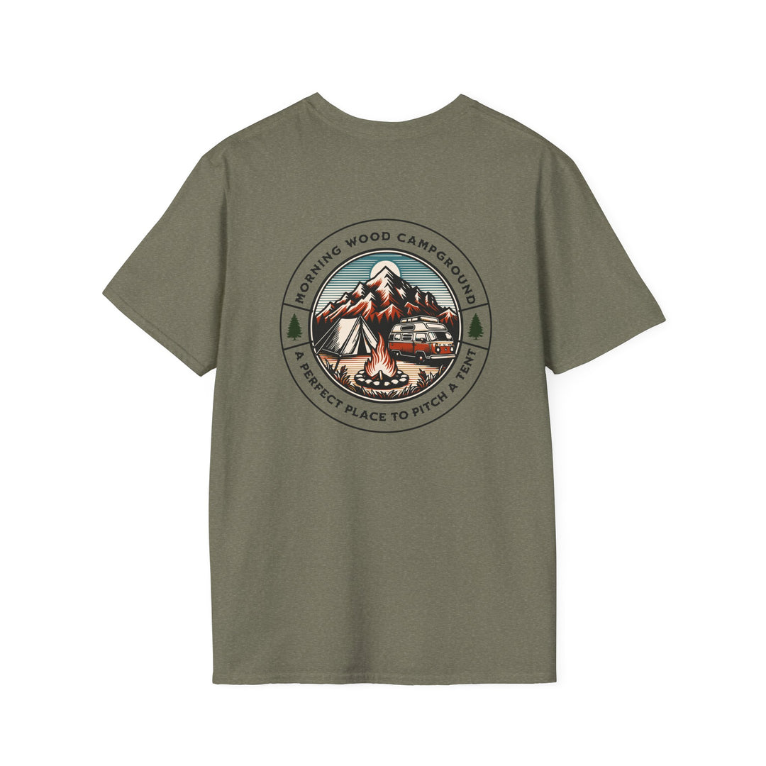 Morning Wood Campground - Unisex Softstyle T-Shirt
