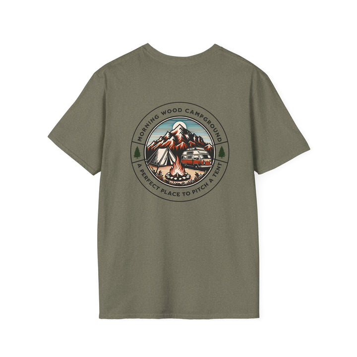 Morning Wood Campground - Unisex Softstyle T-Shirt