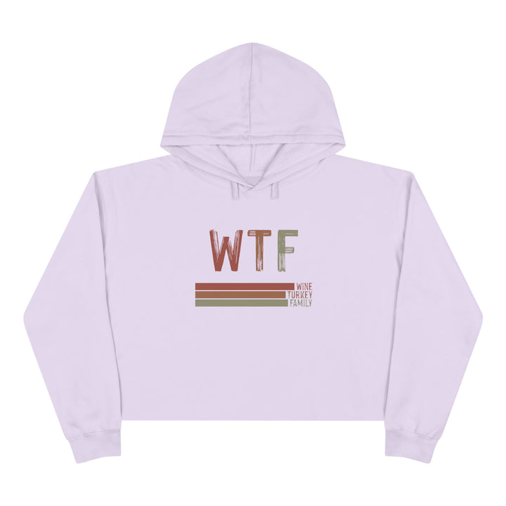 WTF - Crop Hoodie