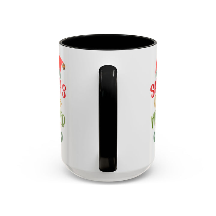 Santa's Little Helper - Accent Coffee Mug (11, 15oz)