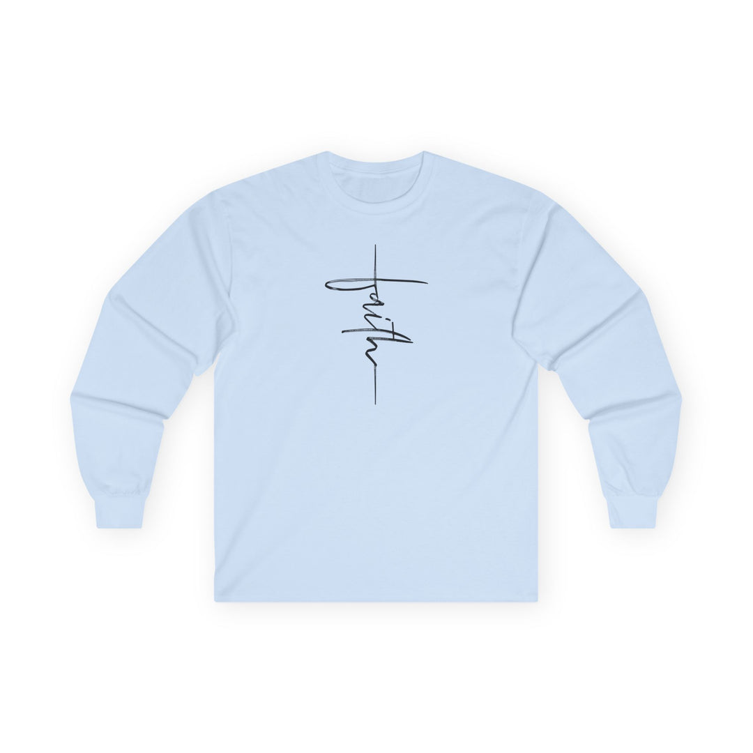 Faith Cross - Unisex Ultra Cotton Long Sleeve Tee