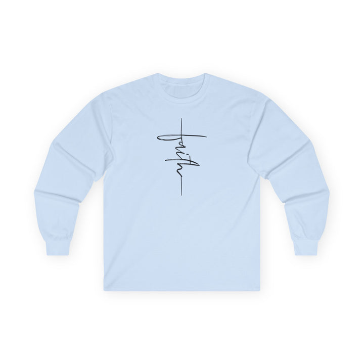 Faith Cross - Unisex Ultra Cotton Long Sleeve Tee