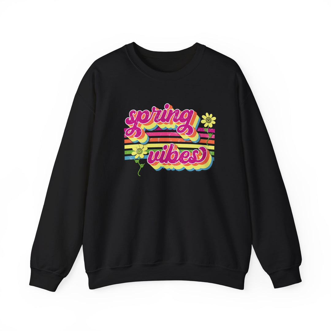 Spring Vibes Retro - Unisex Heavy Blend™ Crewneck Sweatshirt